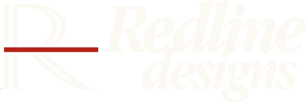 Redline Designs Logo White
