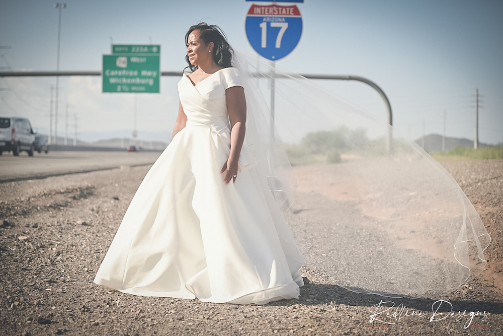 Our Impromptu I-17 Wedding Photoshoot Went Viral